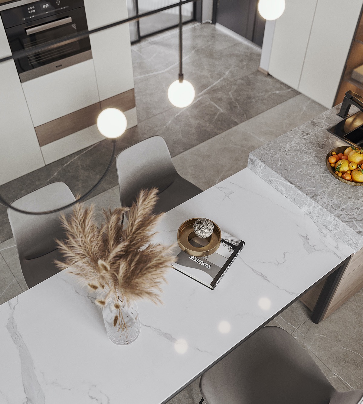 白色+木质，打造宁静时尚的现代家居空间