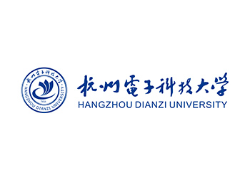 大学校徽系列：杭州电子科技大学标志矢量图