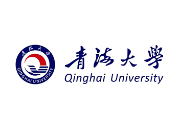 大学校徽系列：青海大学标志矢量图