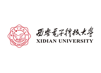 大学校徽系列：西安电子科技大学标志矢量图