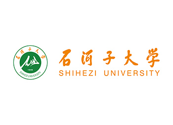 大学校徽系列：石河子大学标志矢量图