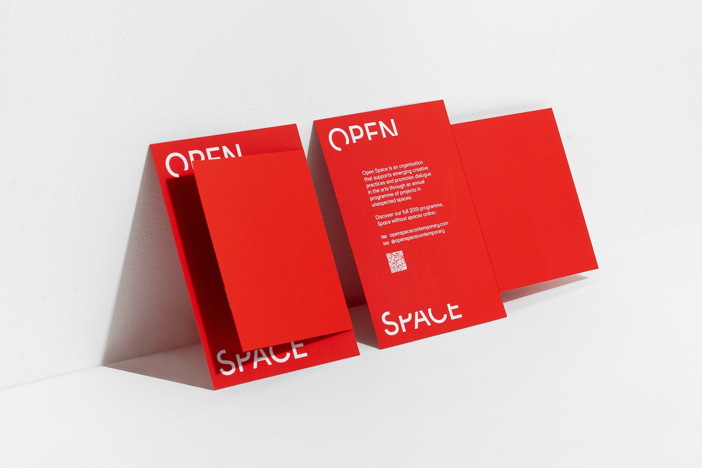 艺术展览组织Open Space品牌视觉设计