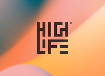 酷炫的色彩！Highlife演出机构品牌形象设计