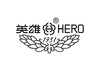 英雄钢笔logo标志矢量图