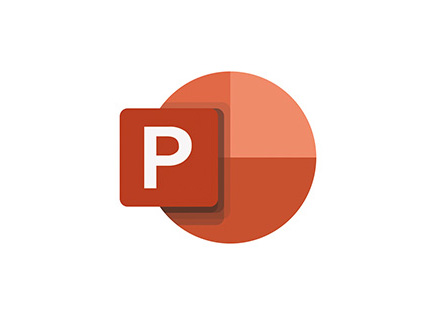 office办公软件：powerpoint图标logo矢量图