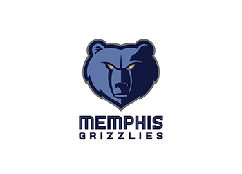 NBA:孟菲斯灰熊队logo标志矢量