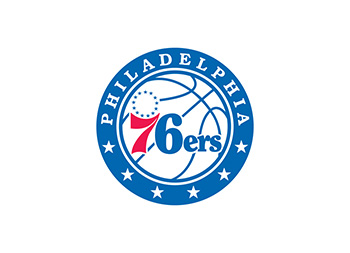NBA:费城76人队logo标志矢量图