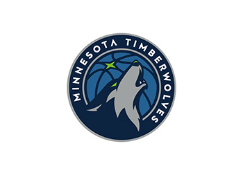 NBA:明尼苏达森林狼队logo标志矢量图