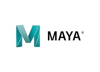 三维动画软件MAYA玛雅图标logo矢量图