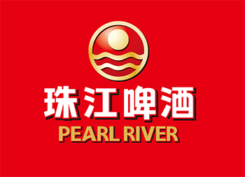 珠江啤酒logo标志矢量图