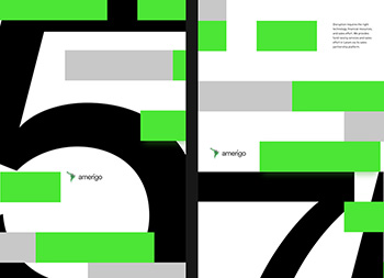 网格和瑞士风格!amerigo品牌形象设计