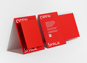 艺术展览组织Open Space品牌视觉设计
