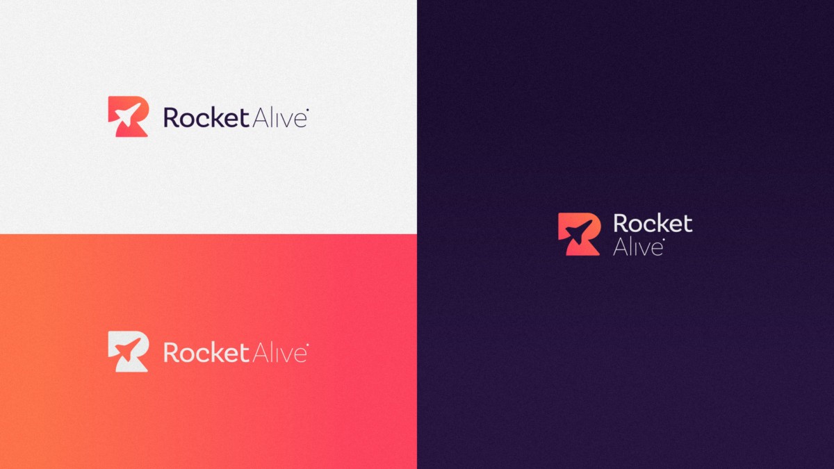 在线网络课程平台Rocket Alive品牌视觉设计