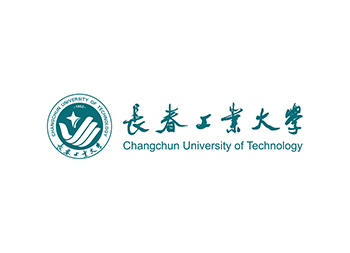 长春工业大学校徽标志矢量图