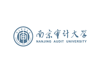 南京审计大学校徽标志矢量图