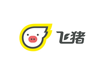 飞猪旅行logo标志矢量图