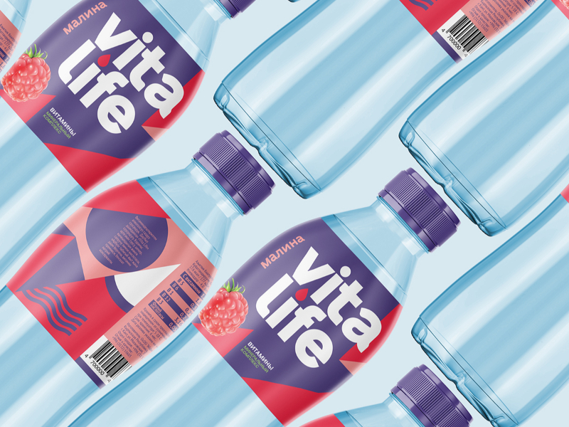Vita Life天然饮用水包装设计
