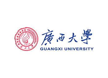 广西大学校徽标志矢量图