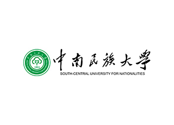 中南民族大学校徽标志矢量图