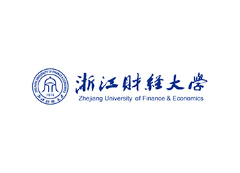 浙江财经大学校徽标志矢量图