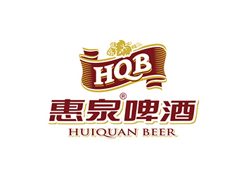 惠泉啤酒logo标志矢量图