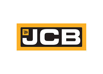 工程機械製造商JCB標誌矢量圖