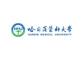 哈尔滨医科大学校徽标志矢量图