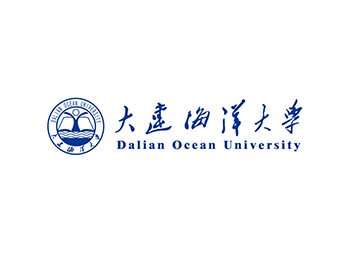 大连海洋大学校徽标志矢量图