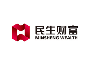 民生财富logo标志矢量图