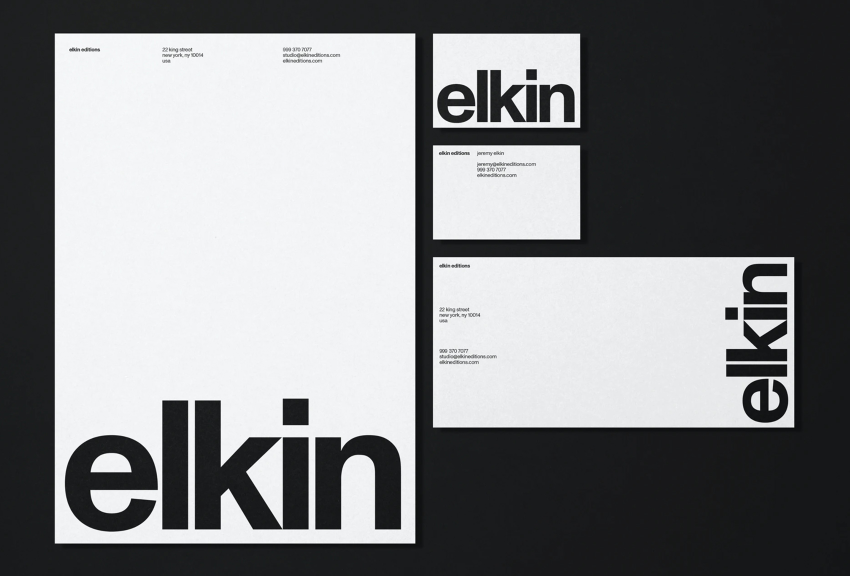 Elkin视频制作工作室品牌形象设计