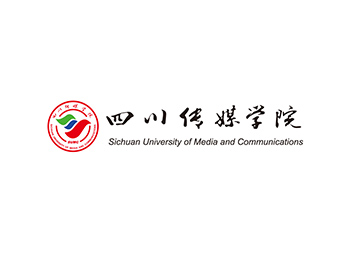 四川传媒学院标志矢量图