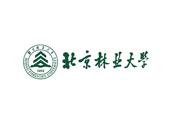 北京林业大学校徽标志矢量图