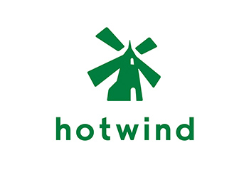 hotwind热风logo标志矢量图