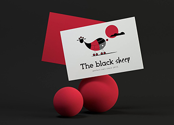 The Black Sheep肉店品牌和包装设计