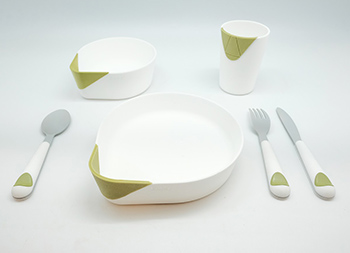 新加坡設計師Jexter Lim：專為視力障礙者設計的EATSY餐具