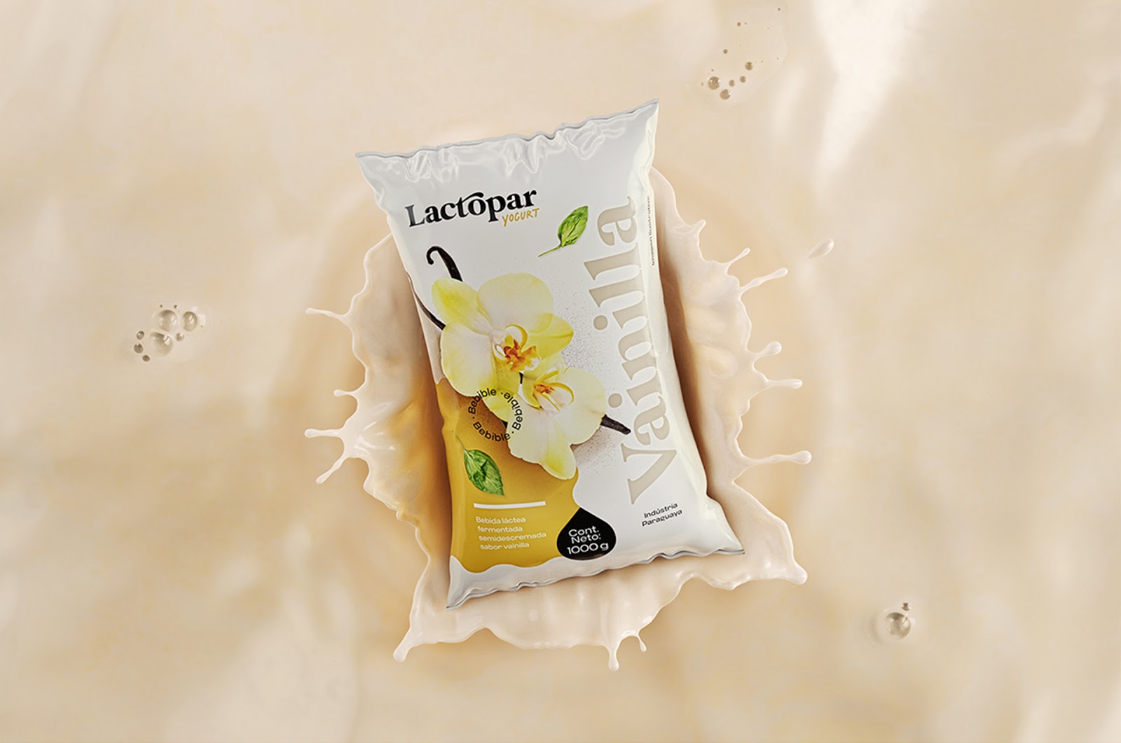 Lactopar酸奶包装设计