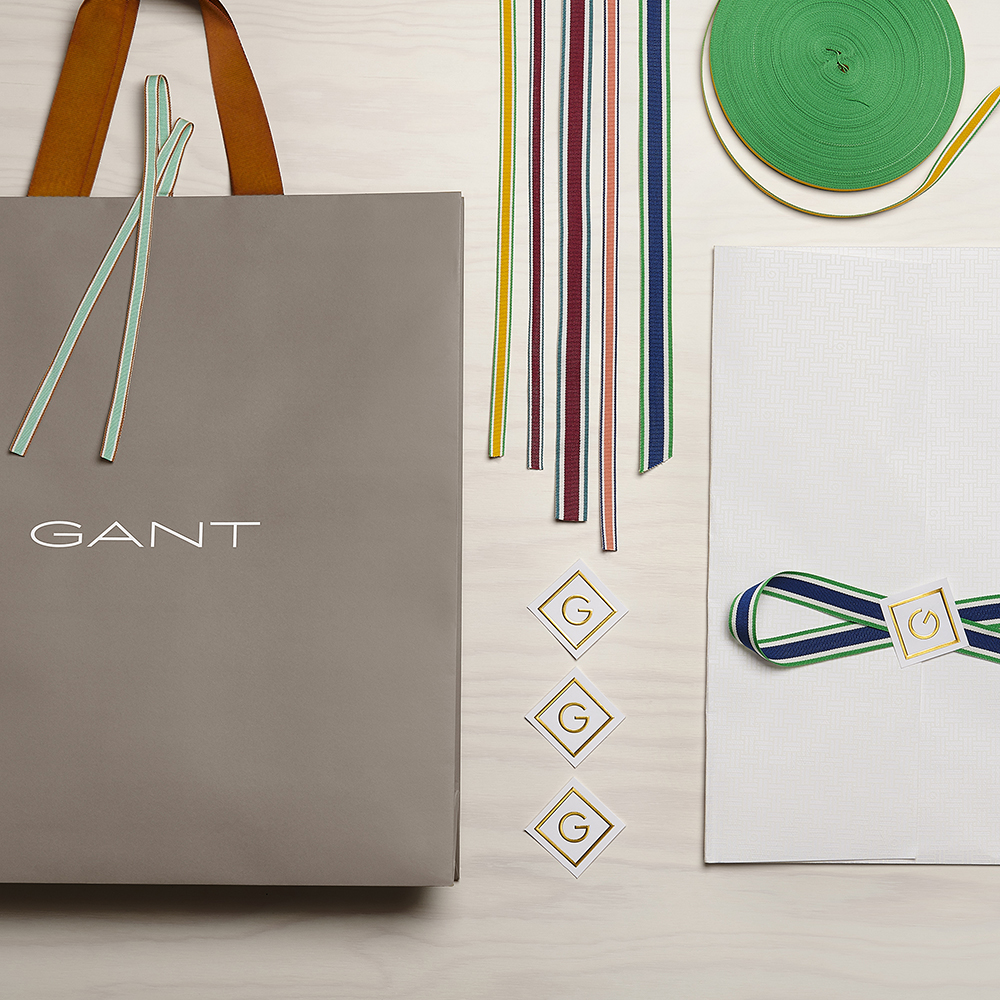 服装品牌GANT包装纸袋设计