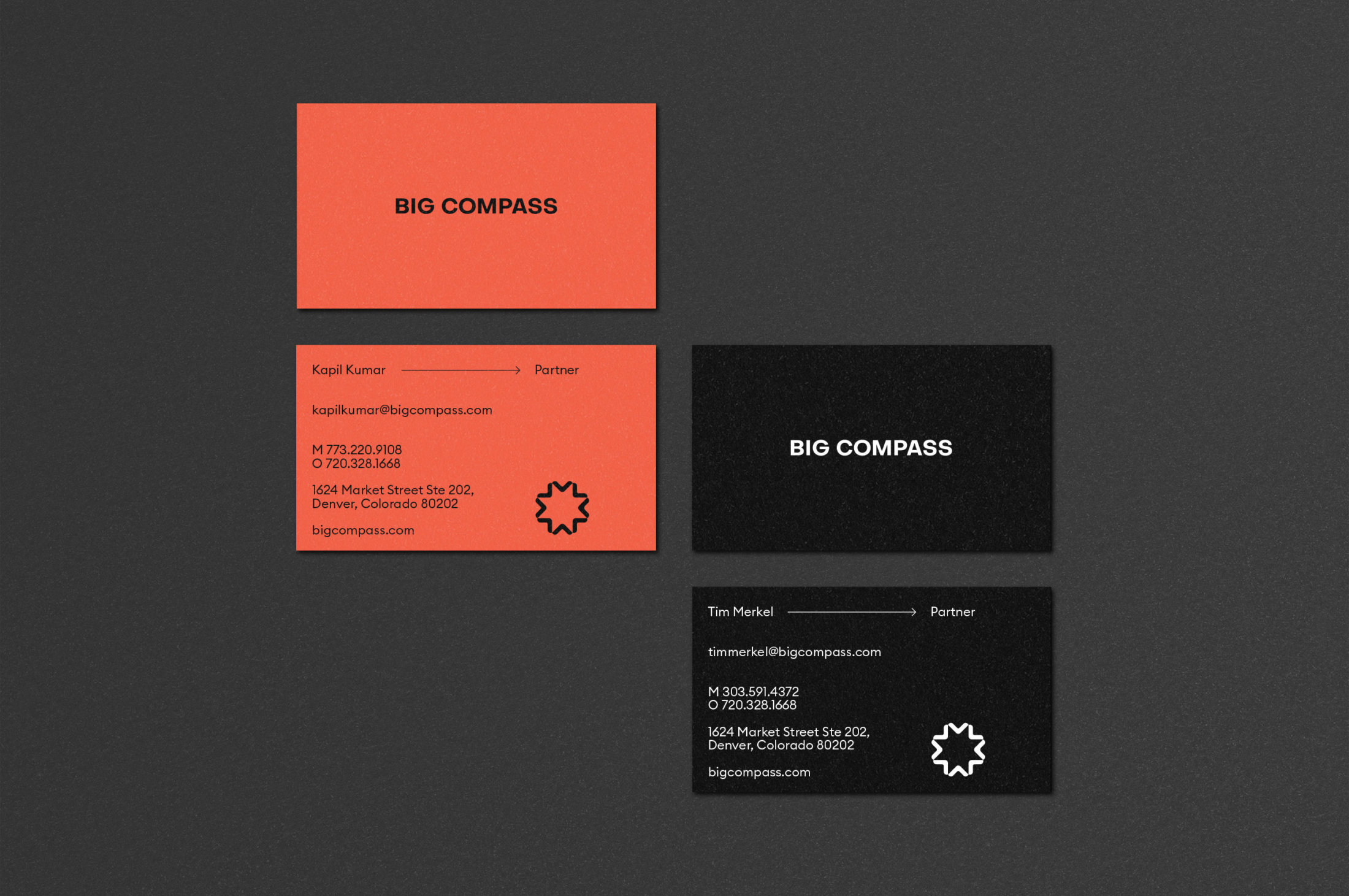 数据集成商Big Compass品牌形象设计