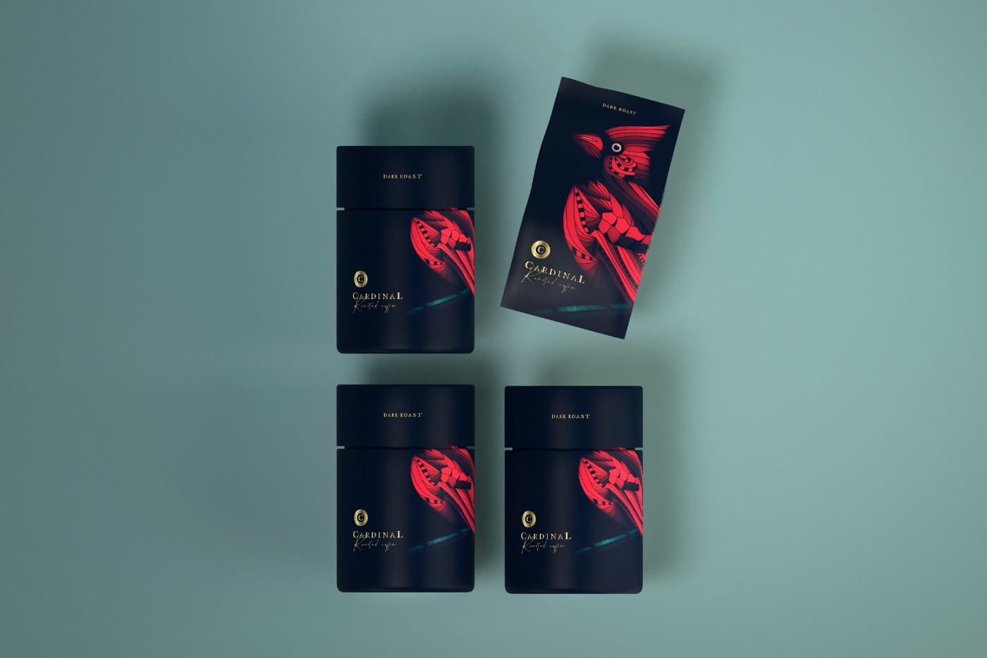 Cardinal咖啡包装设计