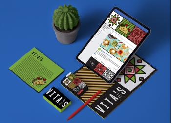 Vita's墨西哥风味餐厅视觉形象