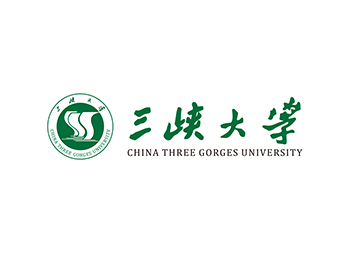 三峡大学校徽标志矢量图