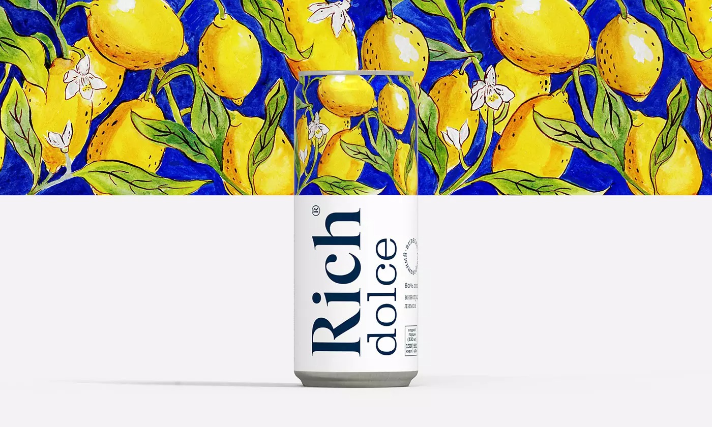 Rich Dolce果汁包装设计