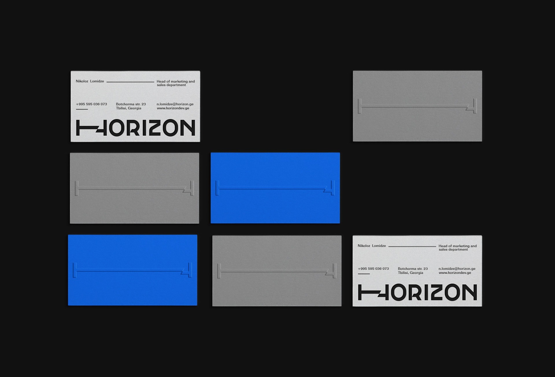 Horizon建筑公司品牌视觉设计