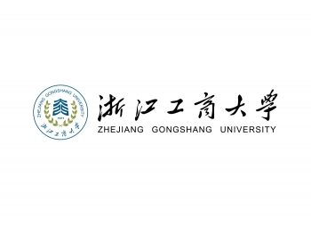 浙江工商大学校徽标志矢量图