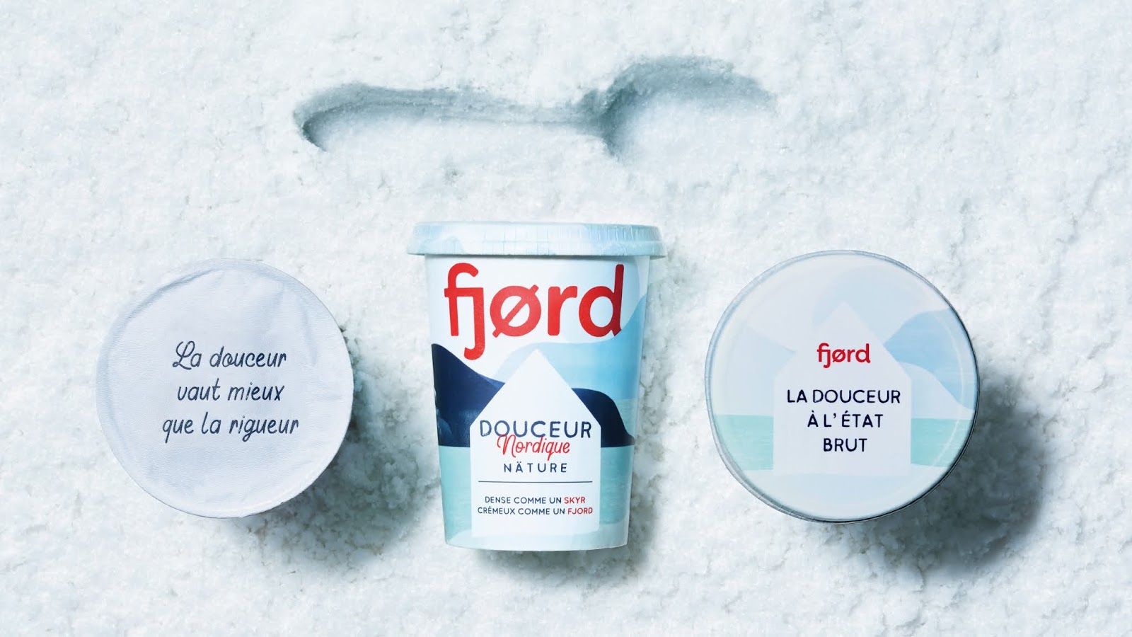 Danone Fjord酸奶包装设计