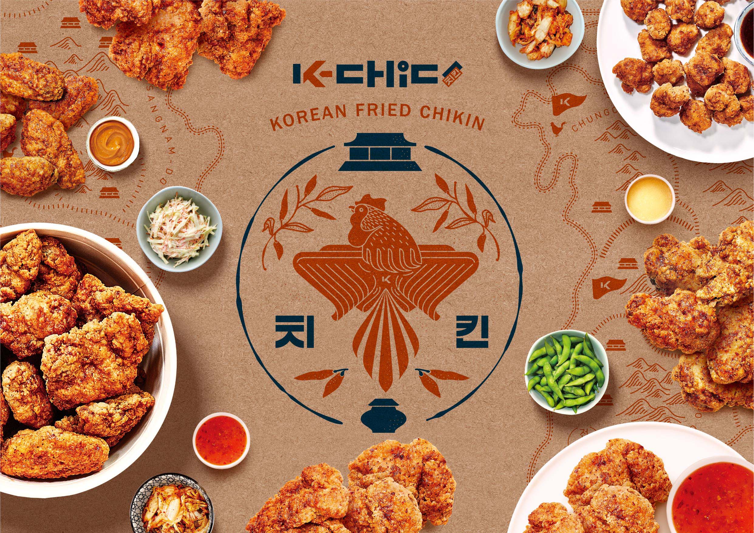 K-Chic韩国炸鸡品牌设计
