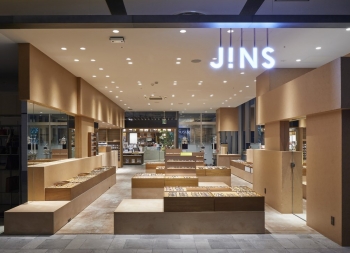 JINS 廣島T-site眼鏡店空間設計