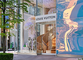 路易斯·威登（Louis Vuitton）日本银座纳米木（Ginza Namiki）店面翻新设计