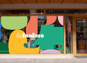 Le Fanfare兒童服裝概念店品牌形象設計