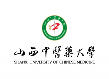 山西中医药大学校徽标志矢量图